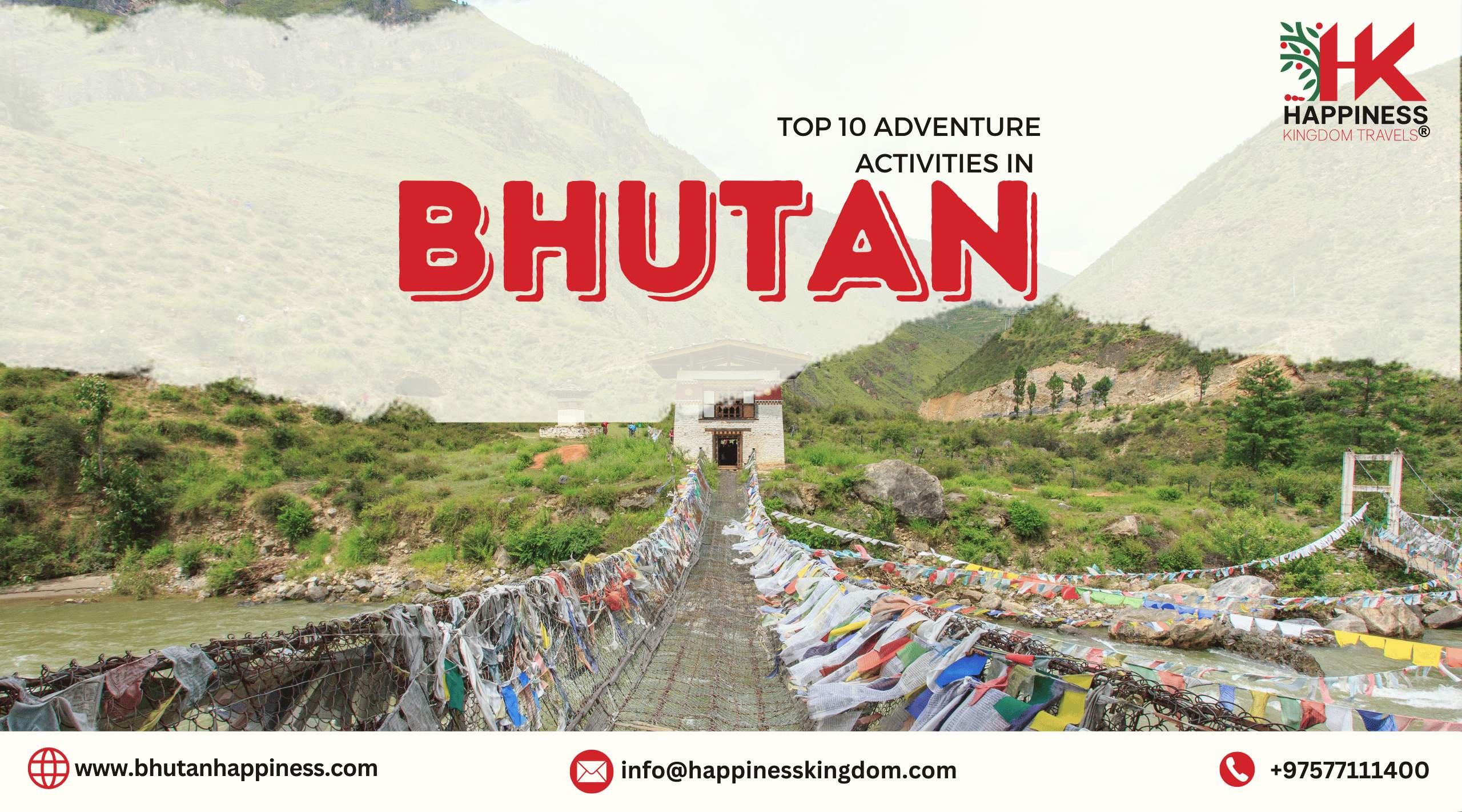 Top 10 Adventure Activities in Bhutan