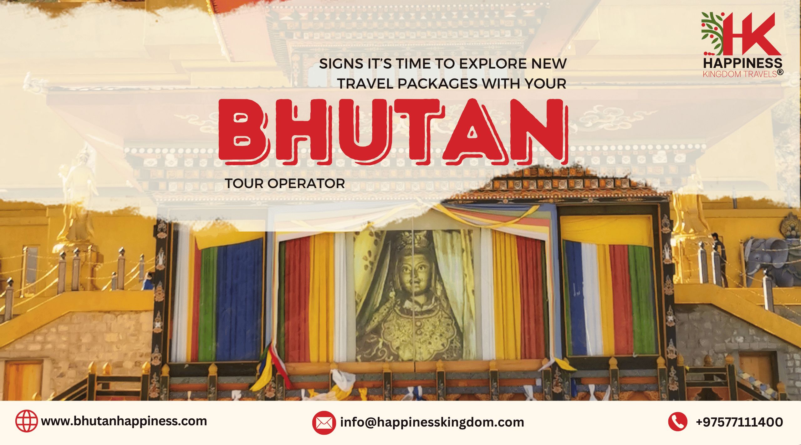 Signs it’s time to explore new travel packages with your Bhutan tour operator