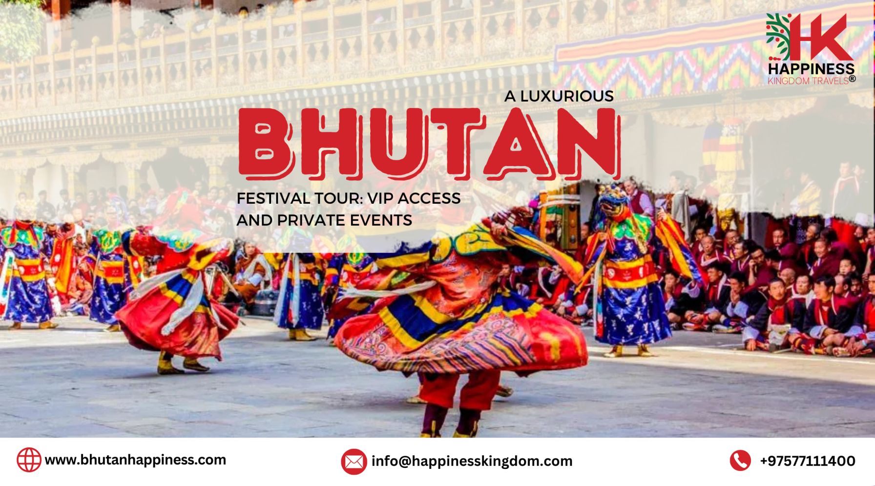 A Luxurious Bhutan Festival Tour: VIP Access and Private Events