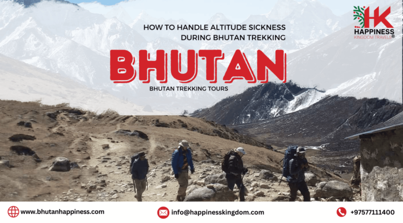 How to Handle Altitude Sickness During Bhutan Trekking