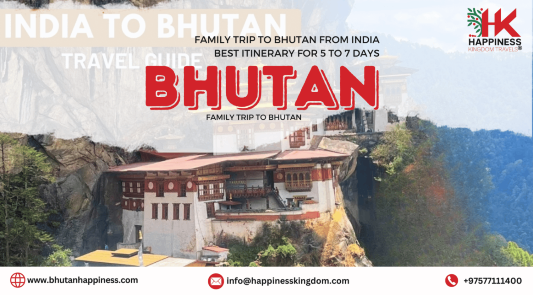 Family Trip to Bhutan from India Best Itinerary for 5 to 7 Days