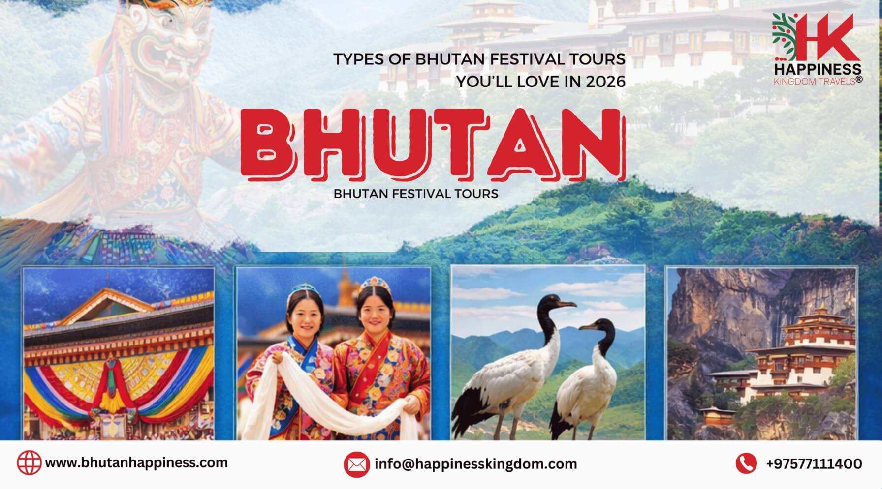 From Rituals to Revelry: Types of Bhutan Festival Tours You’ll Love in 2026