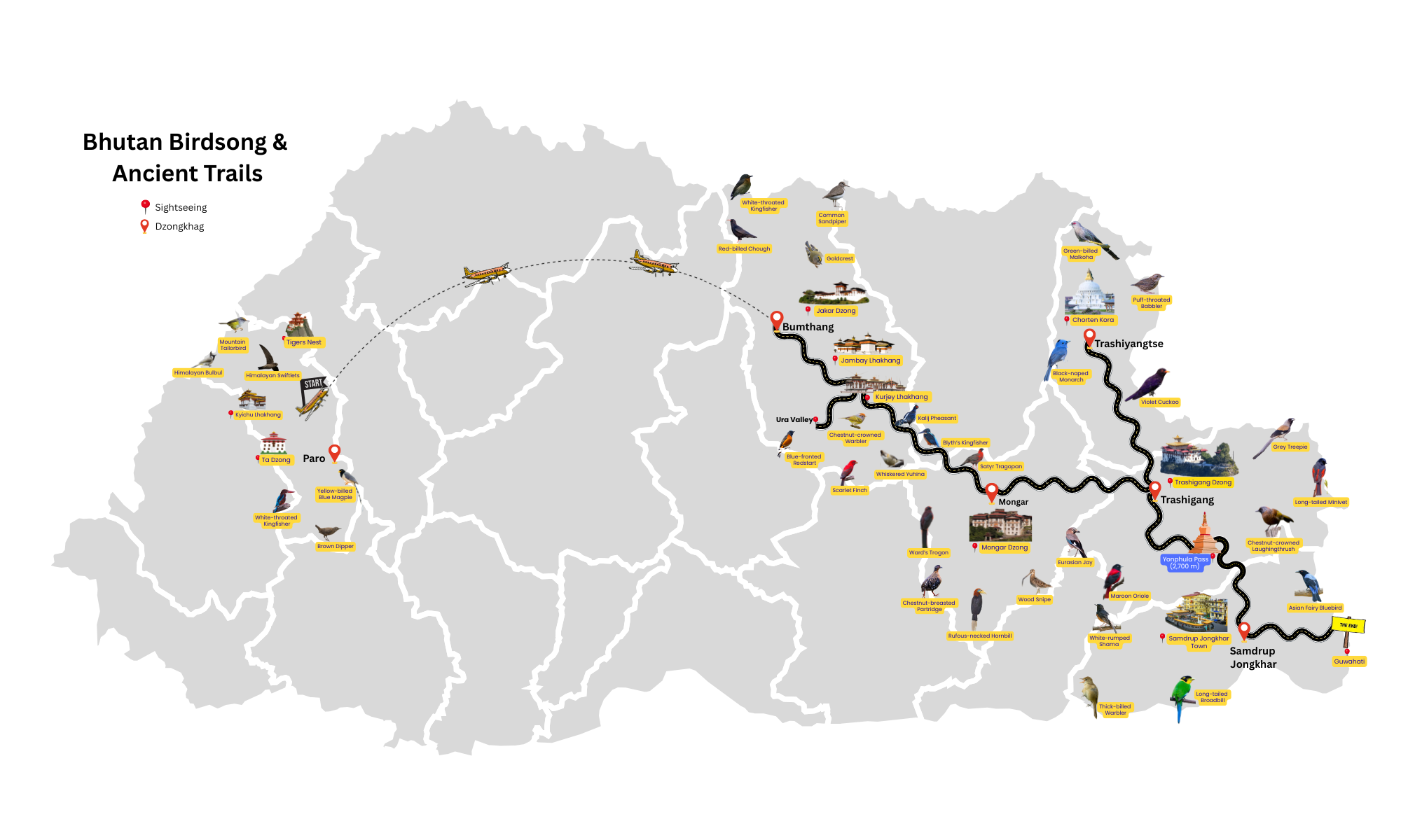 Ancient Trails Map